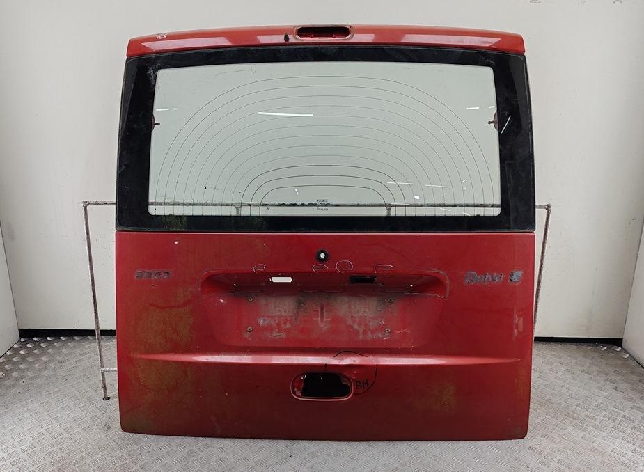 крышка багажника Fiat Doblo 2002, красный, фургон