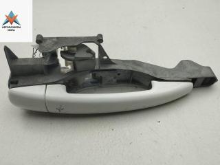 ручка наружная передняя правая Peugeot 207 1 поколение 2008, 1.6 л., дизель, МКПП, белый, универсал