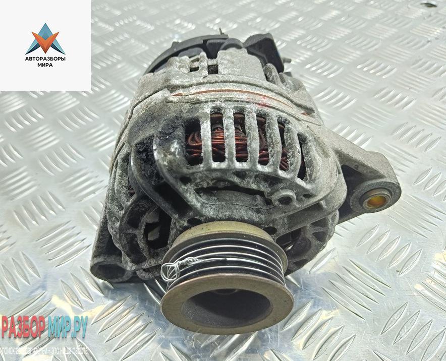 генератор Fiat Stilo 1 поколение 2002, 1.6 л., бензин, МКПП, синий, хетчбэк 5 дв., 46813061, 0124325058 - фото №1