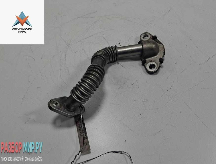 Трубка масляная турбины Opel Zafira 2 поколение (B) 2007, 1.9 л., дизель, АКПП, чёрный, минивэн - фото №1