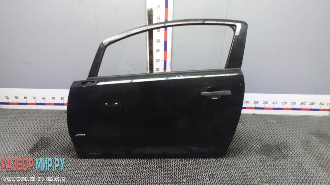 дверь передняя левая Opel Corsa D 2009, 1.2 л., бензин, МКПП, хетчбэк 5 дв. - фото №1