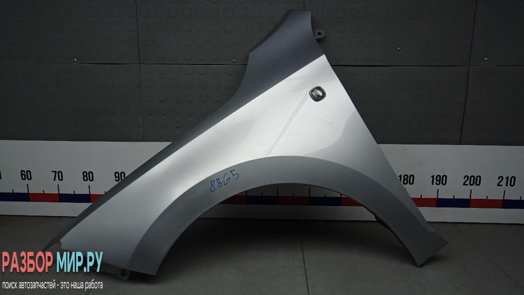 крыло переднее левое Skoda Rapid 1 поколение 2013, 1.6 л., дизель, МКПП, хетчбэк 5 дв. - фото №1