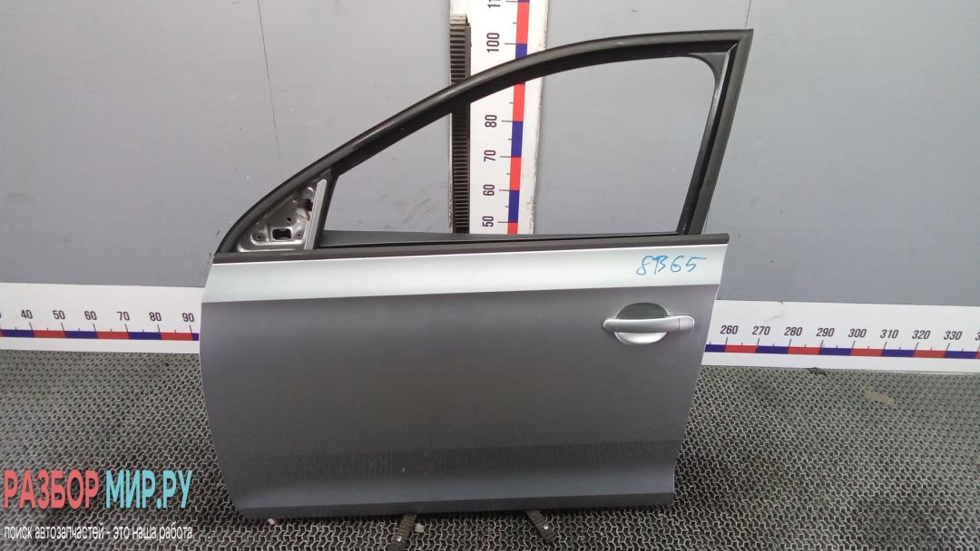дверь передняя левая Skoda Rapid 1 поколение 2013, 1.6 л., дизель, МКПП, хетчбэк 5 дв. - фото №1