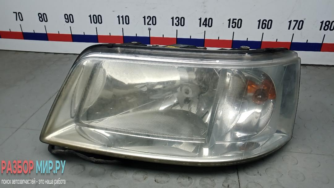 фара левая Volkswagen Transporter T5 2005, 1.9 л., дизель, МКПП, микроавтобус - фото №1