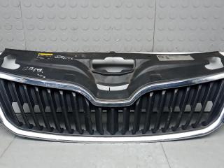 решетка радиатора Skoda Rapid 1 поколение 2014, 1.6 л., дизель, МКПП, хетчбэк 5 дв.