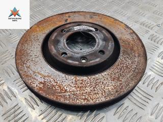 диск тормозной передний Citroen Xsara Picasso 1 поколение [рестайлинг] 2007, 1.6 л., бензин, МКПП, серый, минивэн