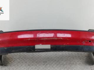 бампер задний Volkswagen Passat B4 1996, красный, универсал