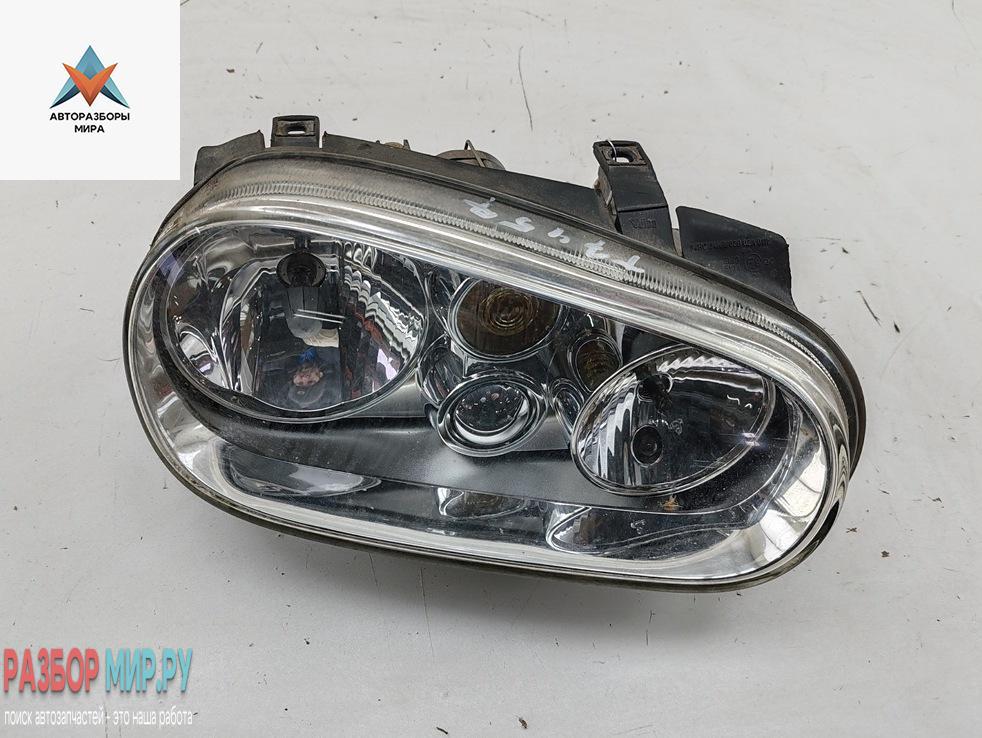 фара правая Volkswagen Golf 4 поколение 2000, 1.9 л., дизель, МКПП, красный, хетчбэк 5 дв., 1J1941016B - фото №1