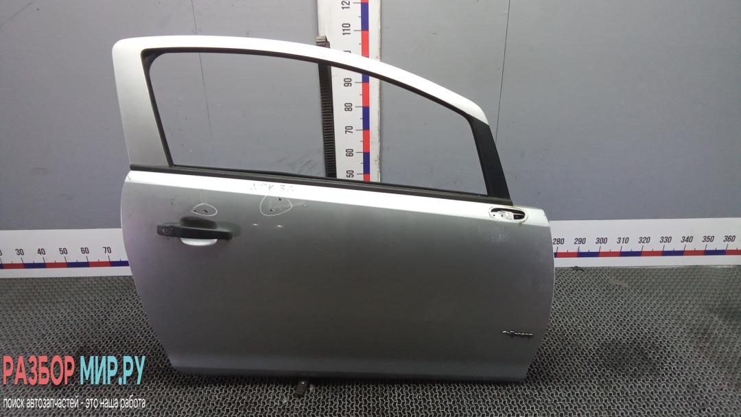 дверь передняя правая Opel Corsa D 2008, 1.2 л., бензин, МКПП, хетчбэк 5 дв. - фото №1