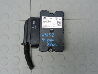 блок управления ручником Volkswagen Touareg 2 поколение 2011, 3.0 л., V6 TDI, дизель, АКПП, внедорожник 5 дв., 7P0907801F