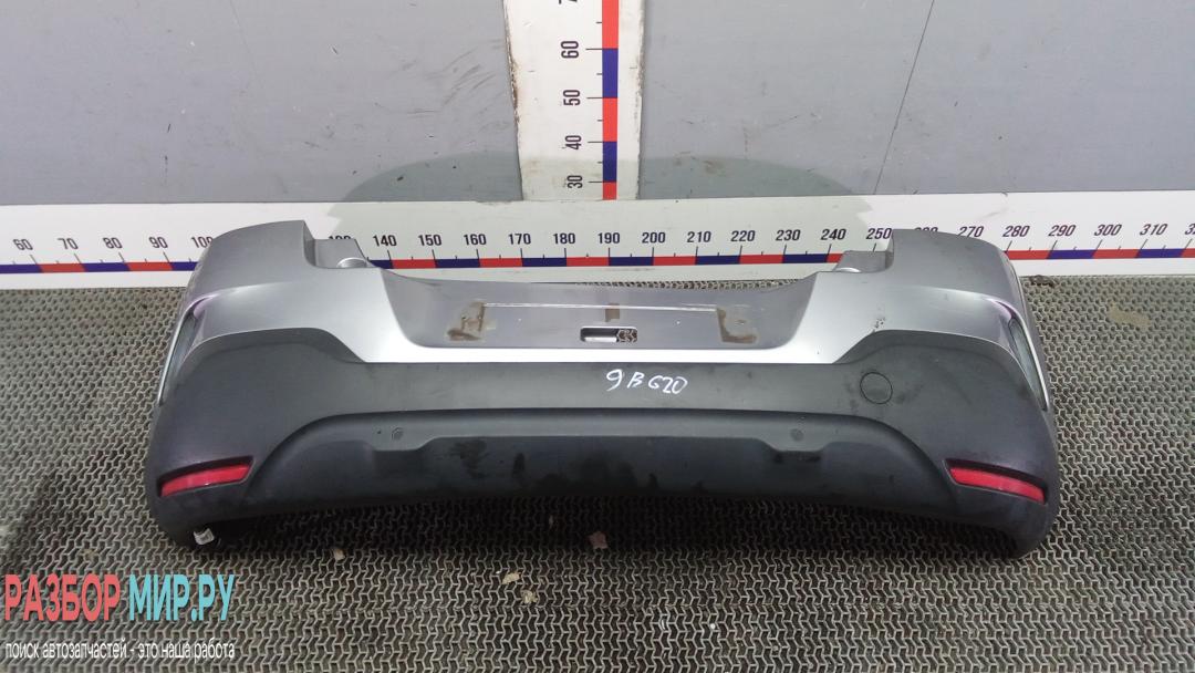 бампер задний Citroen C4 Cactus 2019, 1.5 л., дизель, МКПП, внедорожник 5 дв. - фото №1