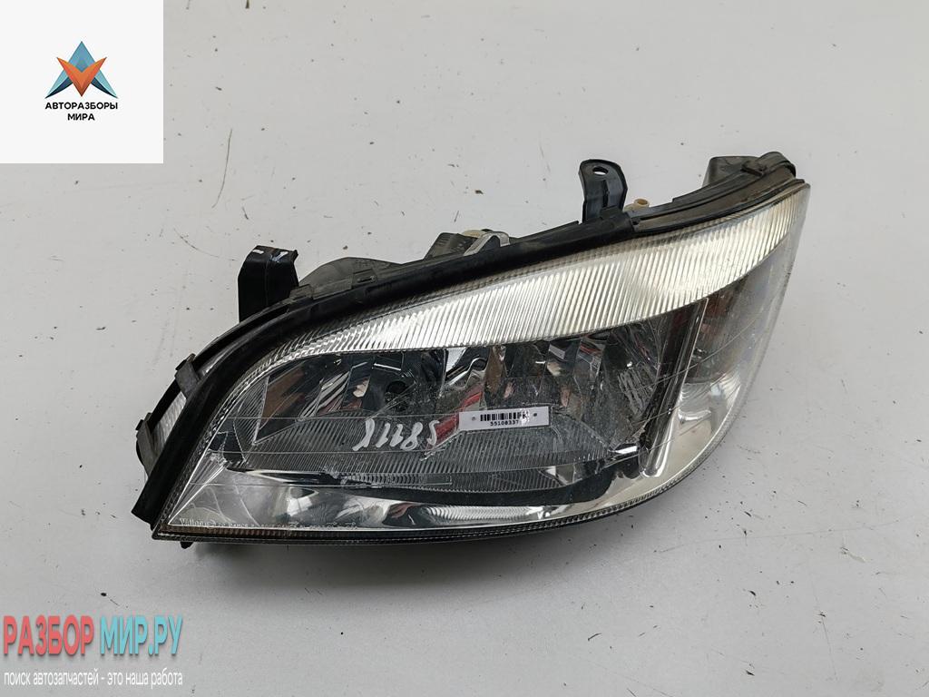 фара левая Opel Zafira 1 поколение (A) 2002, 1.8 л., бензин, МКПП, синий, минивэн, 90582021 - фото №1