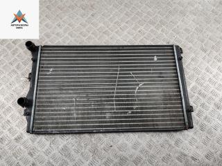 радиатор охлаждения Volkswagen Touran 1 поколение 2004, 1.9 л., дизель, МКПП, синий, минивэн, 1K0121253H