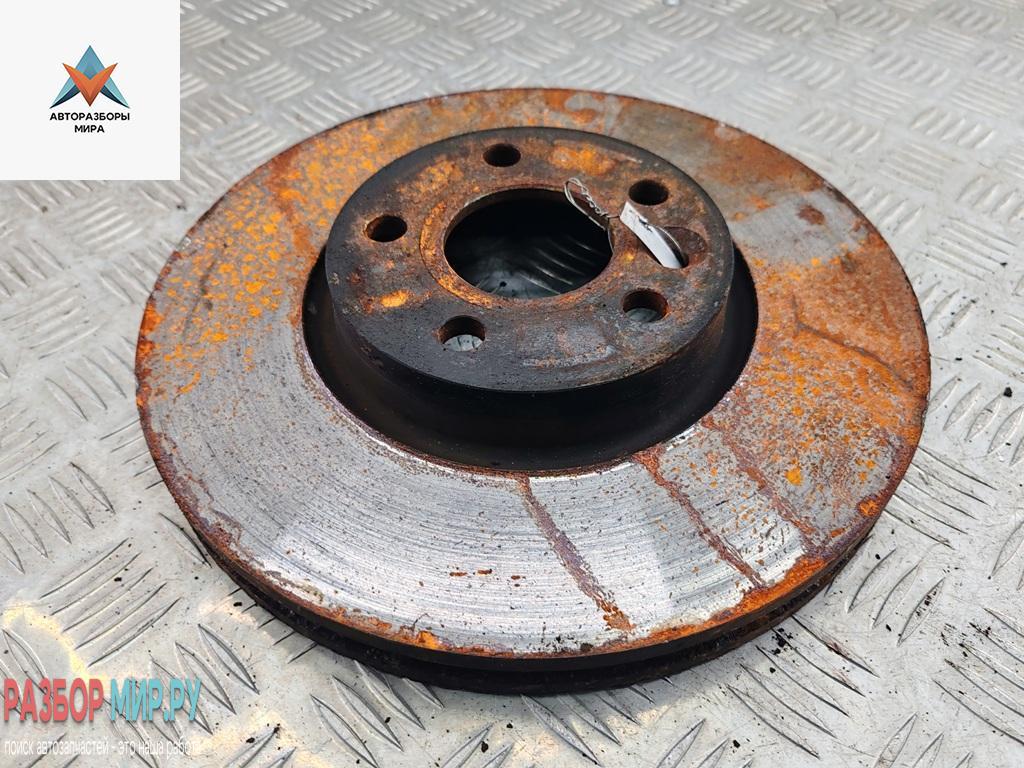 диск тормозной передний Ford S-Max 1 поколение 2006, 2.0 л., дизель, МКПП, серый, минивэн - фото №1