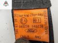 ремень безопасности Ford Focus 1 поколение 1999, 1.6 л., i, бензин, МКПП, синий, универсал, 98ABA621295DB - фото №2