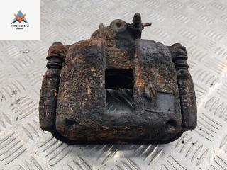 суппорт передний левый Peugeot 207 1 поколение 2008, 1.6 л., дизель, МКПП, белый, универсал