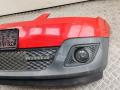 бампер передний Ford Fiesta 5 поколение [рестайлинг] 2006, i, бензин, красный, хетчбэк 3 дв., 6S6117K819A - фото №3