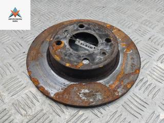 диск тормозной передний Fiat Panda 2 поколение 2009, 1.2 л., бензин, МКПП, чёрный, хетчбэк 5 дв.