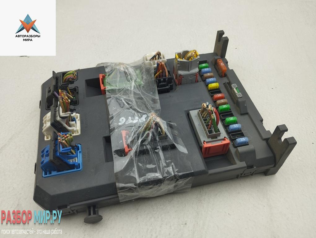 блок комфорта Peugeot 207 1 поколение 2008, 1.6 л., дизель, МКПП, белый, универсал, 9664983480, BSIEVX0500. - фото №1