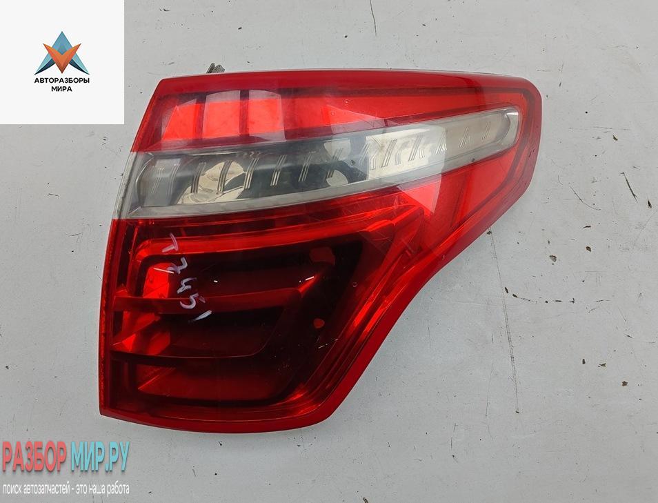 фонарь задний правый Citroen C4 Picasso 1 поколение 2007, 2.0 л., дизель, робот, синий, минивэн, 9653547480 - фото №1