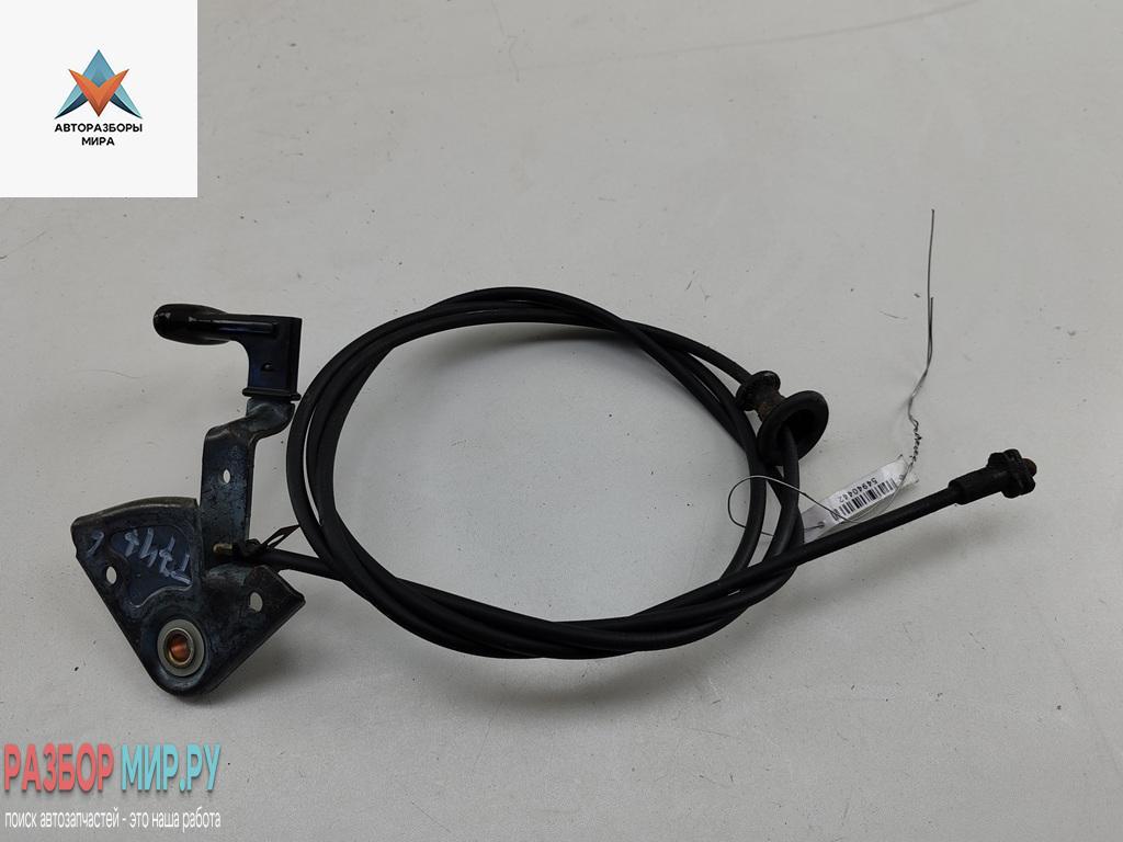 трос капота Audi A6 4B/C5 1999, 2.4 л., бензин, АКПП, зелёный, универсал - фото №1