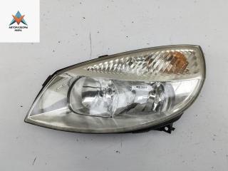 фара левая Renault Scenic 2 поколение 2004, 1.6 л., бензин, МКПП, серый, минивэн