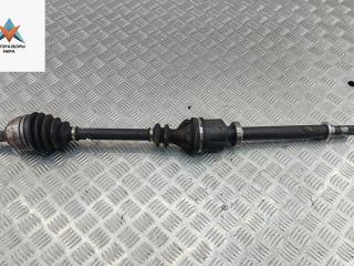 полуось передняя правая (приводной вал, ШРУС) Renault Scenic 2 поколение 2005, 1.6 л., бензин, МКПП, чёрный, минивэн