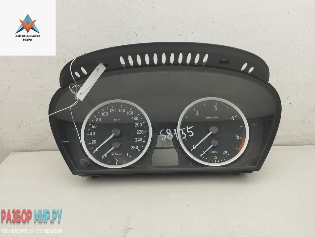 приборная панель BMW 5 серия E60/E61 2004, 2.5 л., дизель, АКПП, чёрный, универсал, 6945633 - фото №1