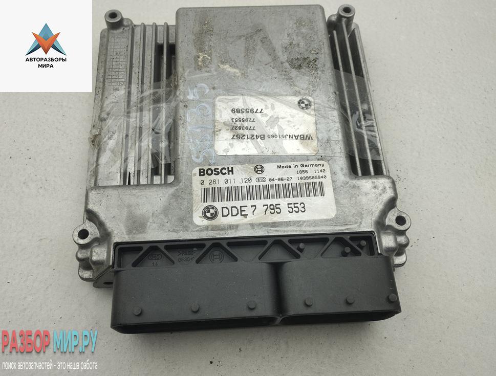 ЭБУ BMW 5 серия E60/E61 2004, 2.5 л., дизель, АКПП, чёрный, универсал, 0281011120, 7795553 - фото №1