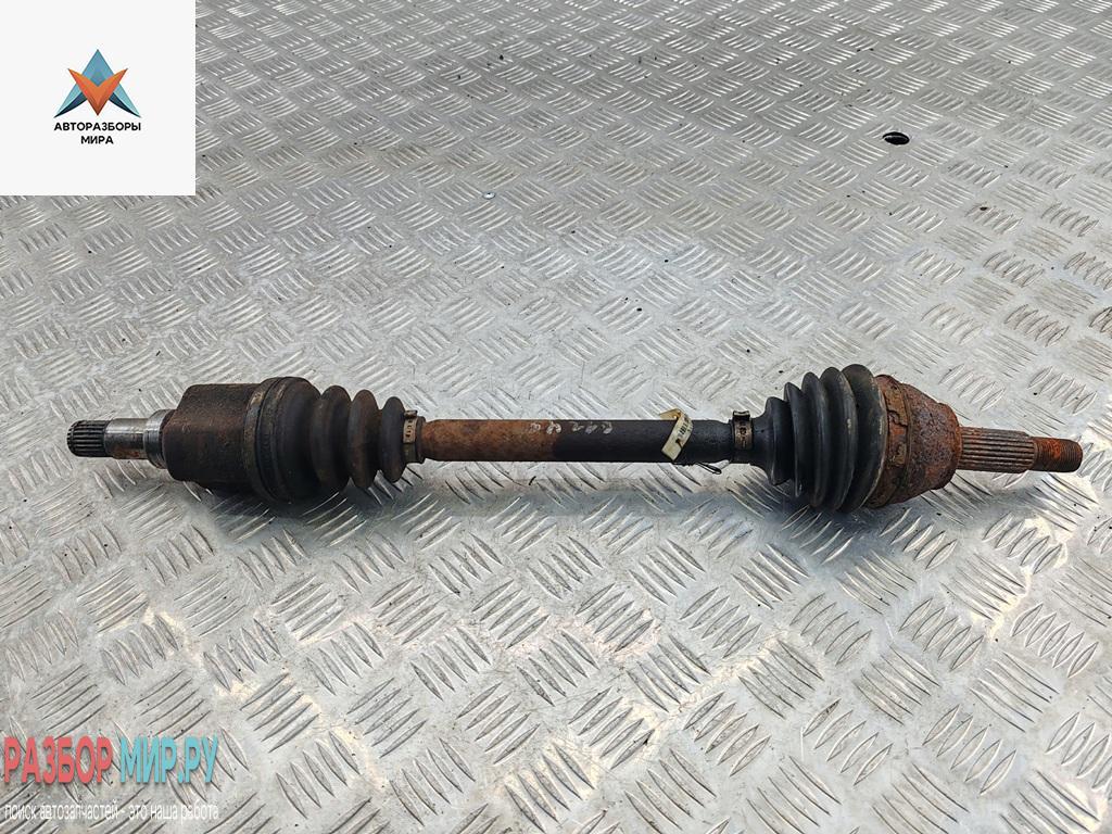 полуось передняя левая (приводной вал, ШРУС) Ford Fusion 1 поколение 2002, 1.6 л., i, бензин, МКПП, серый, хетчбэк 5 дв. - фото №1