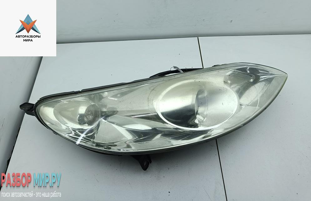 фара правая Peugeot 407 1 поколение 2004, 2.2 л., бензин, МКПП, синий, седан, 9641939880 - фото №1