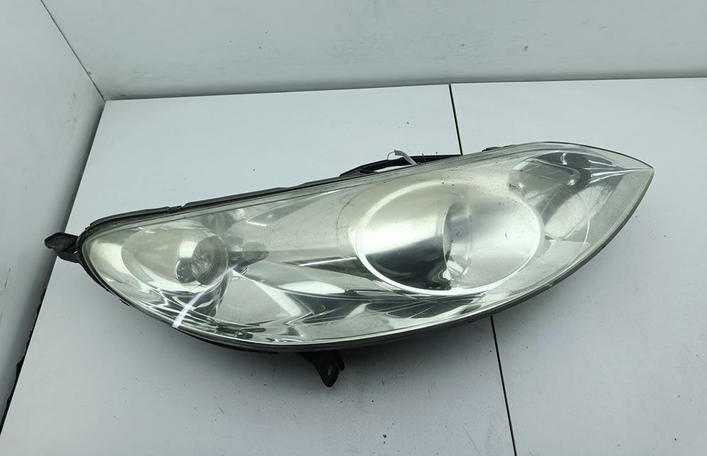 фара правая Peugeot 407 2004, 2.2 л., бензин, МКПП, синий, седан, 9641939880