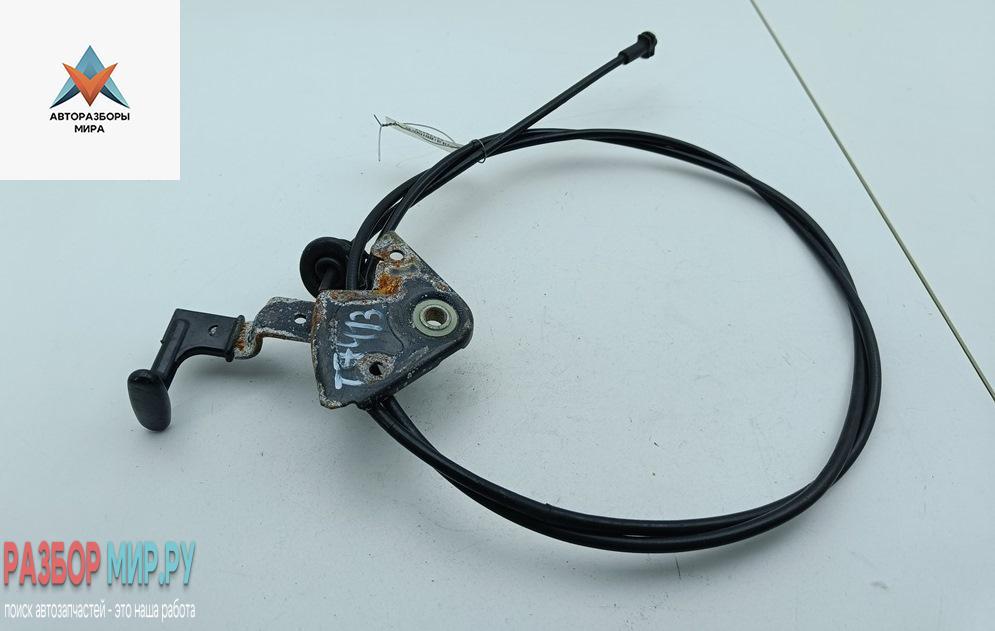 трос капота Audi A6 Allroad Quattro C5 2000, 2.5 л., дизель, АКПП, зелёный, универсал - фото №1