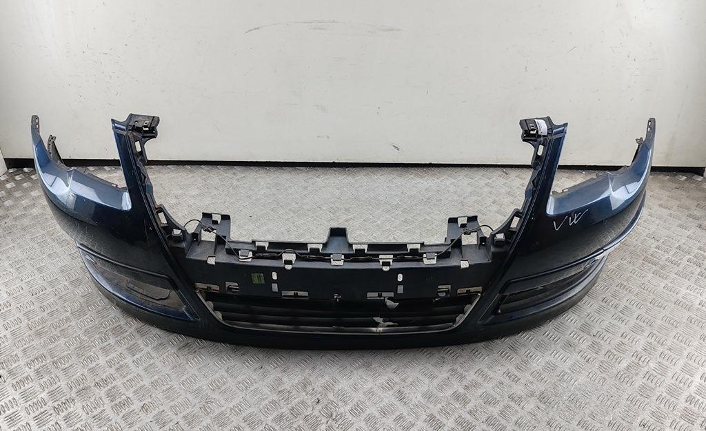 бампер передний Volkswagen Passat B6 2006, FSI, бензин, синий, универсал
