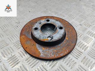 диск тормозной передний Volkswagen Golf 3 поколение 1993, 1.8 л., бензин, МКПП, красный, хетчбэк 5 дв.