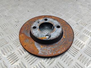 диск тормозной передний Volkswagen Golf 3 поколение 1993, 1.8 л., бензин, МКПП, красный, хетчбэк 5 дв.