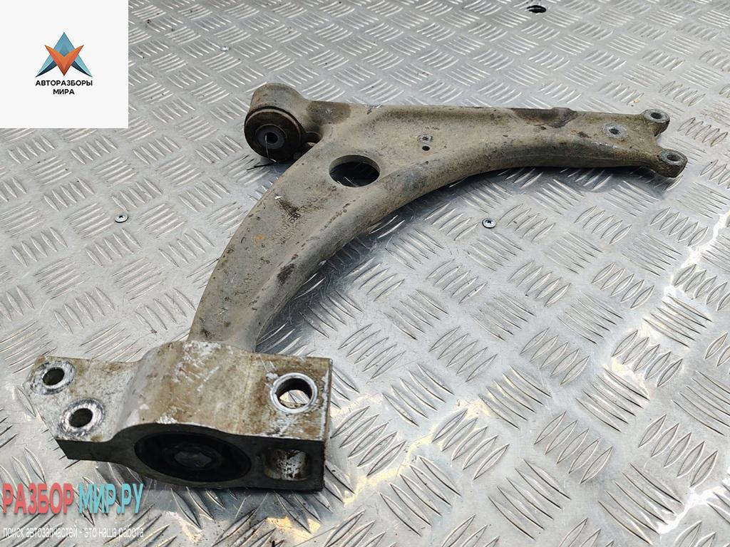 рычаг передний левый Volkswagen Passat B6 2006, 2.0 л., бензин, МКПП, серый, седан, 3C0407153B - фото №1