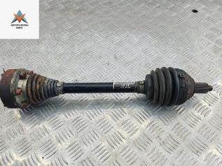 полуось передняя левая (приводной вал, ШРУС) Skoda Fabia mk3 (NJ) 2015, 1.2 л., бензин, МКПП, белый, универсал, 6R0407761K