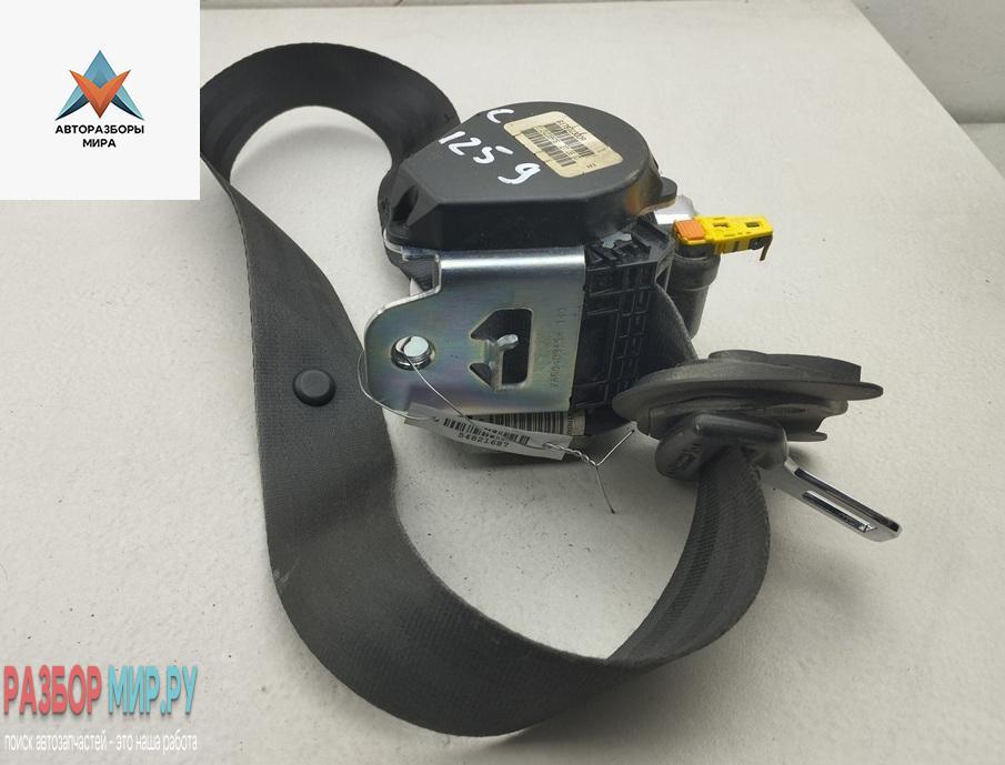 ремень безопасности Volkswagen Golf 6 поколение 2010, 1.6 л., дизель, МКПП, серый, универсал, 1K4857705BE - фото №1