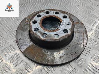 диск тормозной задний Volkswagen Caddy 3 поколение 2006, 1.9 л., дизель, МКПП, красный, фургон