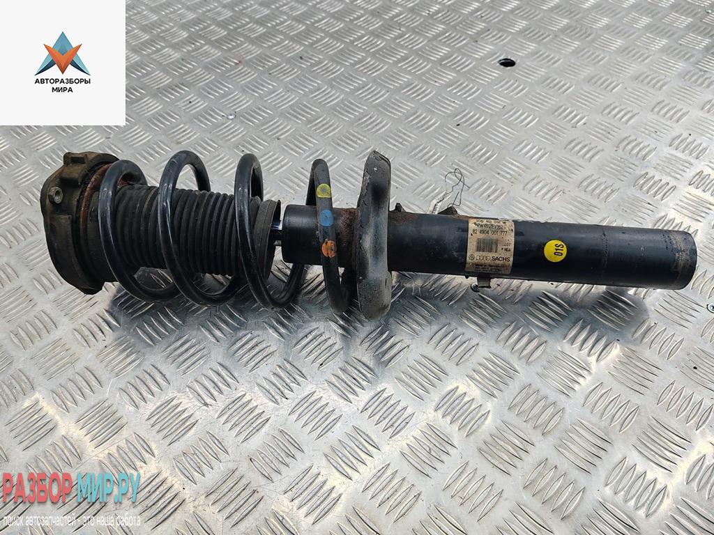 стойка передняя Volkswagen Passat B6 2006, 2.0 л., бензин, МКПП, серый, седан - фото №1