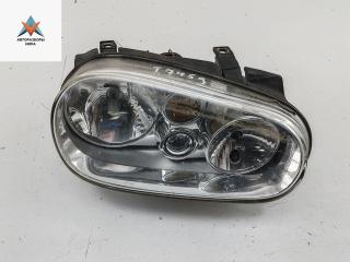 фара правая Volkswagen Golf 4 поколение 1999, 1.4 л., бензин, МКПП, синий, хетчбэк 5 дв., 1J1941016B