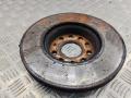 диск тормозной передний Volkswagen Caddy 3 поколение 2006, 1.9 л., дизель, МКПП, красный, фургон - фото №2