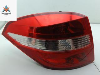 фонарь задний левый Renault Laguna 3 поколение 2008, 2.0 л., дизель, АКПП, чёрный, универсал, 265550002