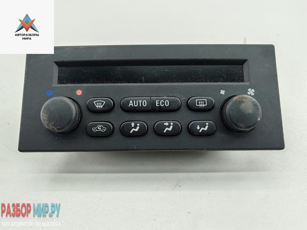 блок управления печки / климат-контроля Opel Astra G 2001, 1.6 л., бензин, АКПП, серый, универсал, 24442472 - фото №1