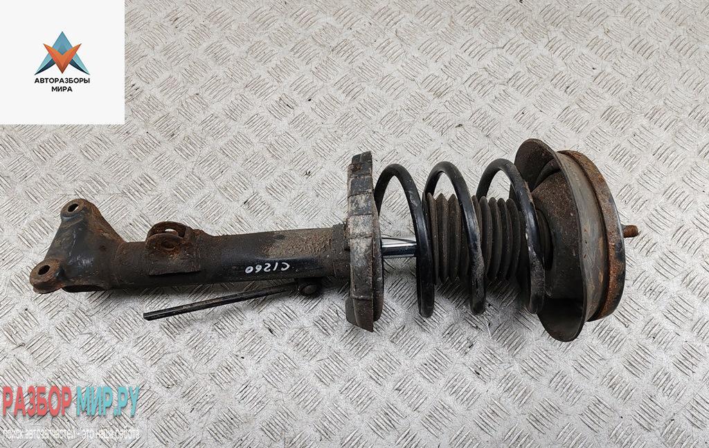 стойка передняя Mercedes-Benz C-Класс W203/S203/CL203 2002, 2.2 л., дизель, МКПП, чёрный, универсал, A2033201630 - фото №1