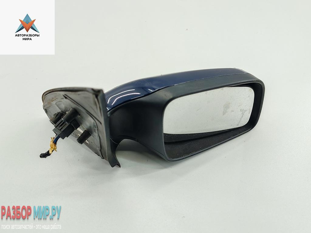 зеркало правое Opel Astra G 1999, 1.6 л., бензин, МКПП, синий, универсал - фото №1