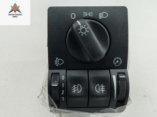 переключатель света Opel Zafira 1 поколение (A) 2002, 1.8 л., бензин, МКПП, синий, минивэн, 09138347, 0133249