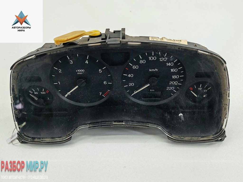 приборная панель Opel Astra G 1999, 1.6 л., бензин, МКПП, синий, универсал, 09228748 - фото №1