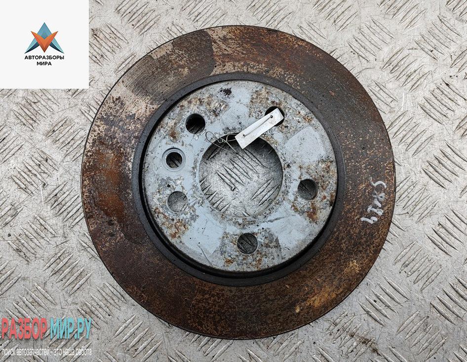 диск тормозной задний Volkswagen Transporter T4 1997, 1.9 л., дизель, МКПП, белый, микроавтобус - фото №1